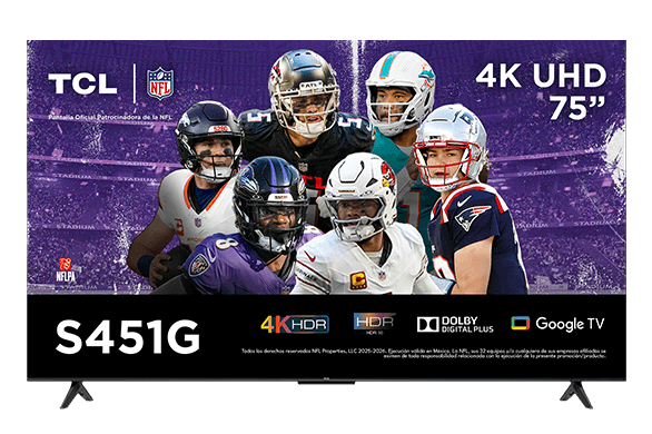 4K UHD 75S451G GOOGLE TV - Serie S451G